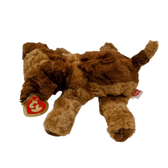 TY Classics Plush Collection CHIPS The Dog Brown Puppy 1996 10" - Picture 8 of 10